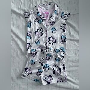 Disney Mini Mouse Two Piece Pajamas Shorts